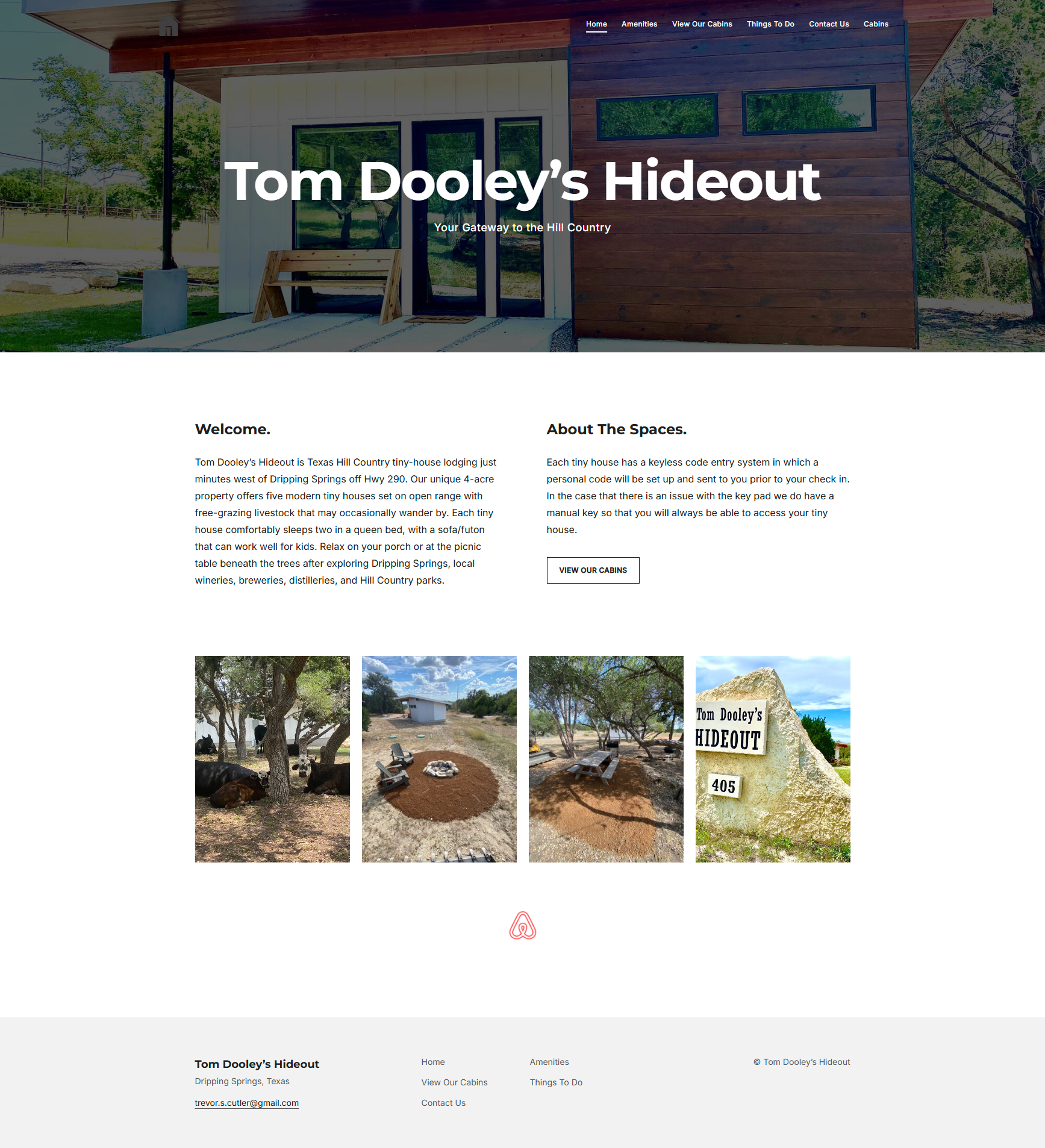Tom Dooley's Hideout homepage